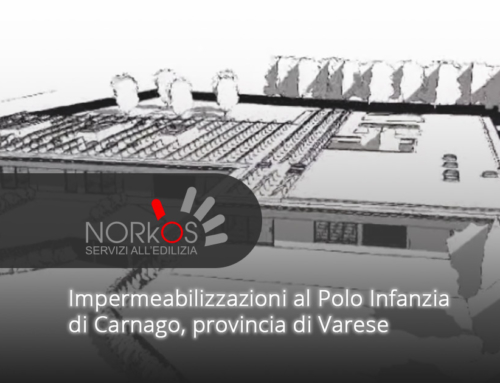 Impermeabilizzazioni al Polo Infanzia di Carnago, provincia di Varese