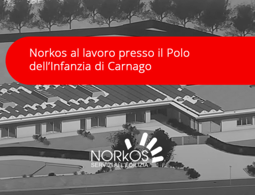 Norkos al lavoro presso il Polo dell’Infanzia di Carnago