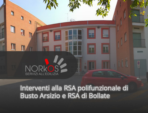 Interventi alla RSA polifunzionale di Busto Arsizio e RSA di Bollate